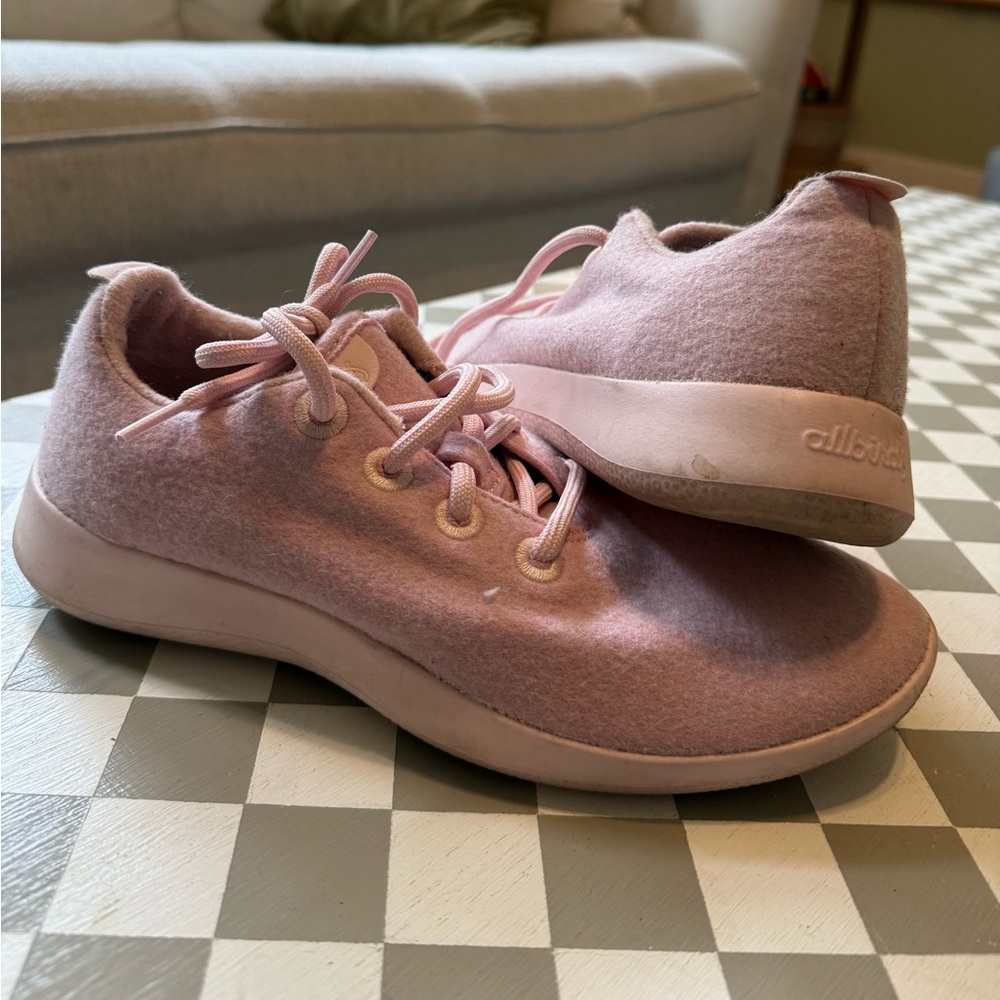Pink Allbirds size 9